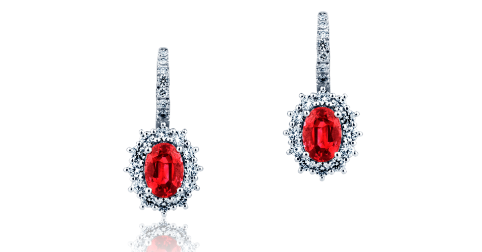 Ruby Earrings